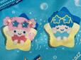 リトルツインスターズのキキとララ。ツインテール姿のララがかわいい♪