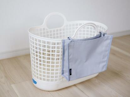 山崎実業の新作「今ある洗濯カゴを進化させるこれ」で洗濯ストレスが