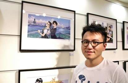 女子高生制服絵師」が描く“台湾JK”がかわいすぎる！蚩尤個展「制服至上