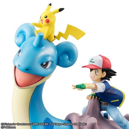 次の冒険に出発だ！「ポケモン」ラプラスがフィギュア化、サトシと