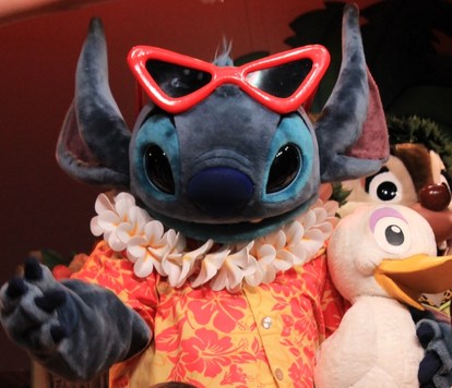 スティッチ コスチュームストラップ ポリネシアンテラスレストラン