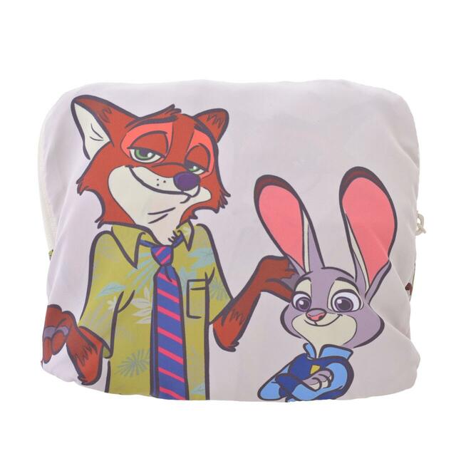 ジュディ・ホップス、ニック・ワイルド、クロウハウザー トートバッグ 折りたたみ式 2WAY ポケッタブル ZOOTOPIA TRAVEL 3,800円