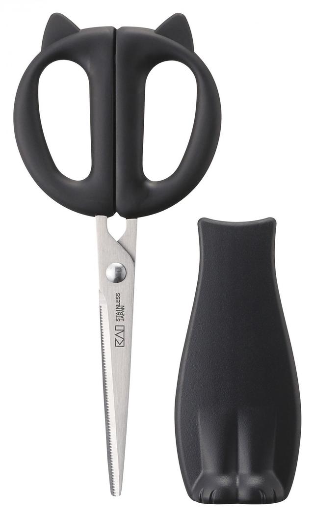 Nyammy ケース付き ねこのキッチンハサミ：2,200円（税込）