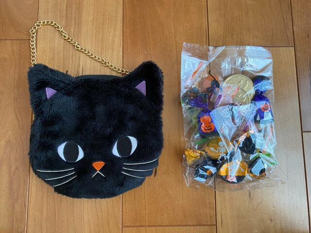 【ミートントリートポーチ(ブラック)】このままハロウィンイベントに持っていってもよし。