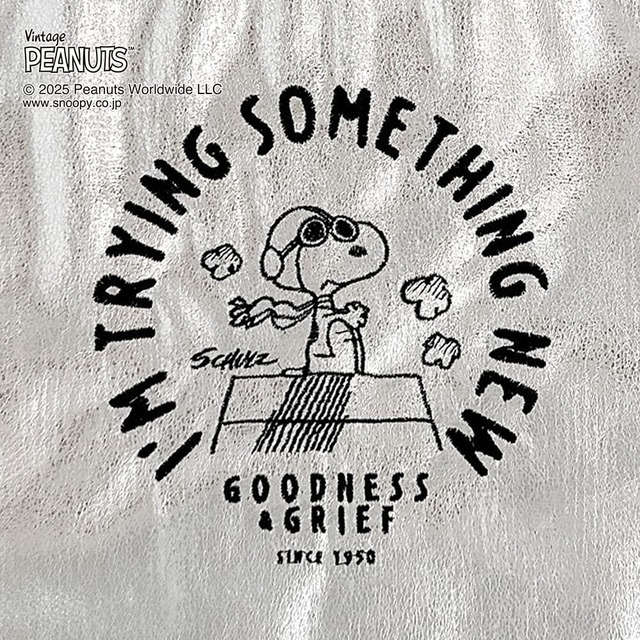 メタリックショルダーバッグ「スヌーピー」