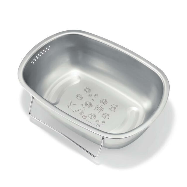 【ムーミン×ベルメゾンのおうちグッズ人気ランキング 10位】「洗い桶『ムーミン』」5,990円（税込）