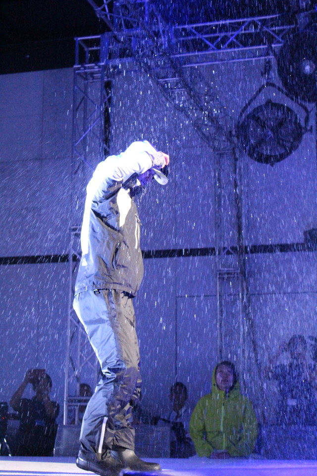 雨が打ち付けても大丈夫！