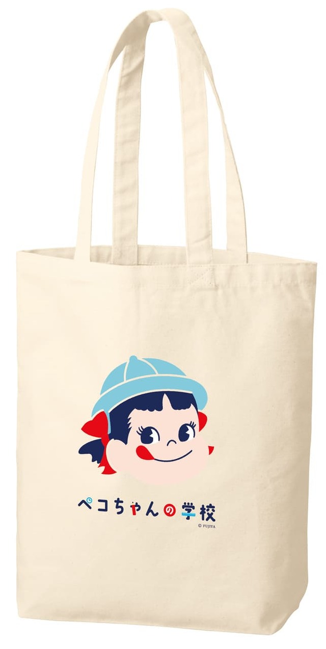 【ペコちゃんの学校】「ペコちゃんの学校 A4トートバッグ」2,200円