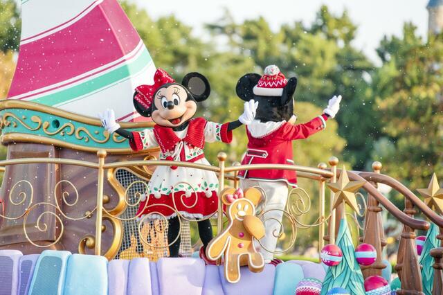 2024年11月14日 「ディズニー・クリスマス」プレスプレビュー/東京ディズニーランド/ディズニー・クリスマス・ストーリーズ“フォンド・フェアウェル”の模様