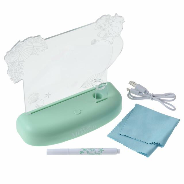 アリエル&フランダー LEDライトメモ ライトアップ Ariel in the Sea 3,300円