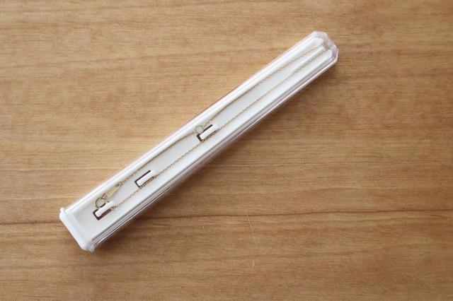 【ダイソー】絡みにくいネックレスケース／100円