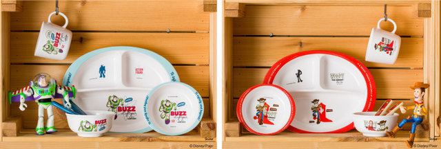 キッズボウル ¥450／ キッズランチプレート ¥950／ キッズ飯碗 ¥420／ キッズフォーク ¥350 キッズスプーン ¥350／ キッズマグ ¥600