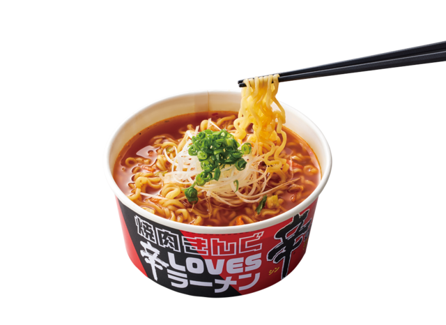 【焼肉きんぐ】期間限定「韓国ポチャ」辛ラーメン(390円/税込429円)