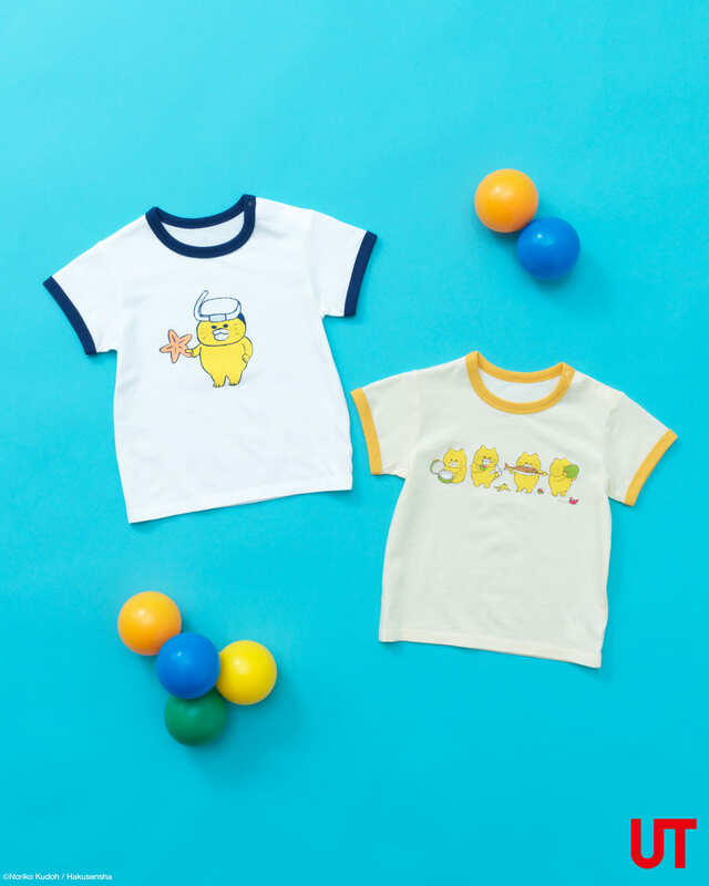 【ユニクロ「絵本コレクション UT/ノラネコぐんだん」¥990】80cmから110cmまでの展開で、110cmはオンラインストア限定での販売