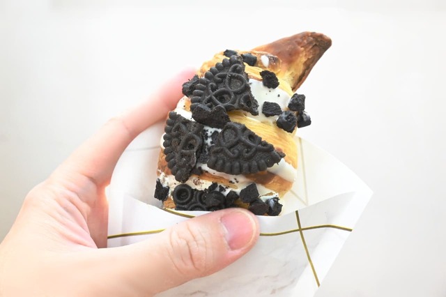 【サンマルクカフェ】「プレミアムチョコクロ クッキー&クリーム」食べてみました！