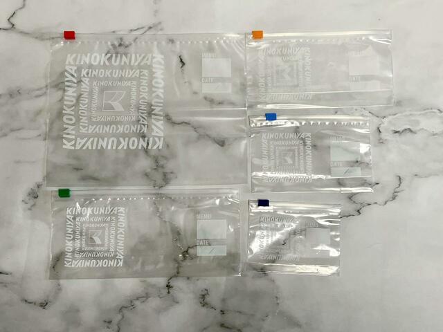 【紀ノ国屋】SSサイズ〜LLサイズまで、並べてみました!