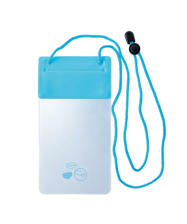 「すき家オリジナル スマートフォンケース」＜サイズ：約W120×H235mm＞【【8月7日発売】すき家に“夏の福袋”「SUMMER BOX 2025」が初登場！2,000円分クーポン＆レジャーで便利なオリジナルグッズ入り♪】