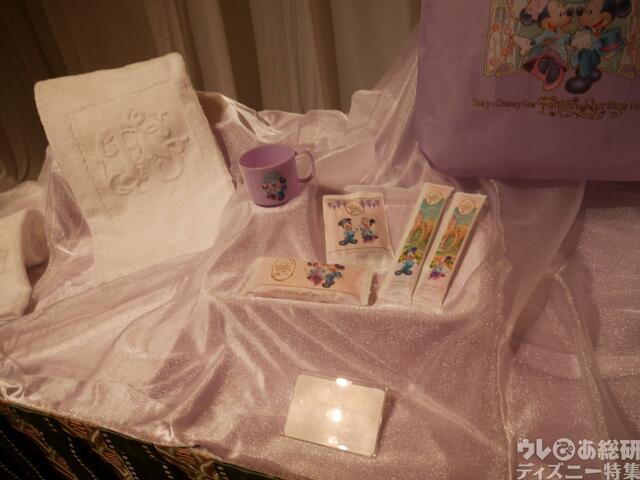東京ディズニーシー・ファンタジースプリングスホテル　ファンタジーシャトー　ルームアメニティー