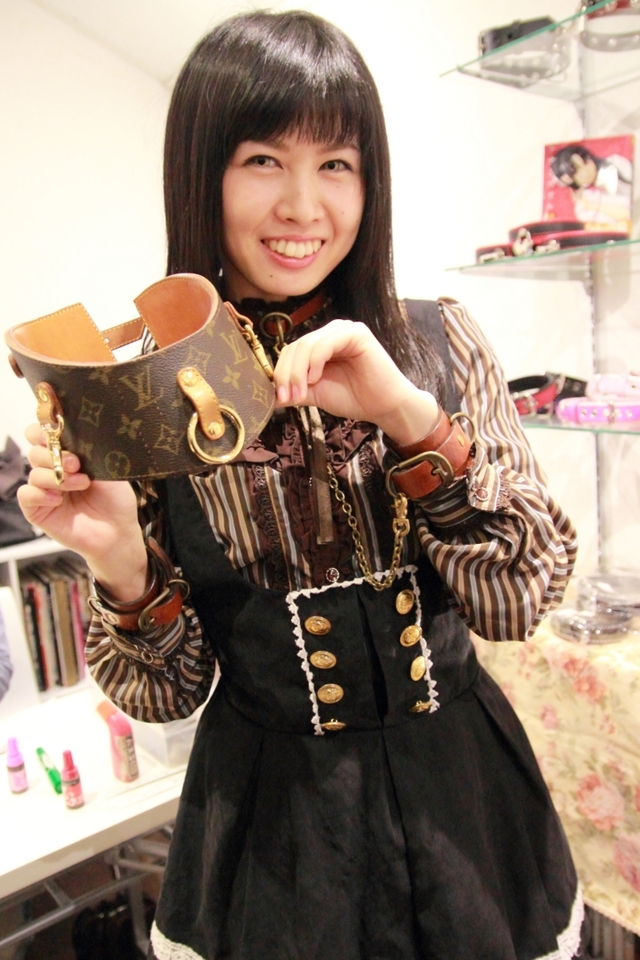 首輪女子の玉姫はるかさん