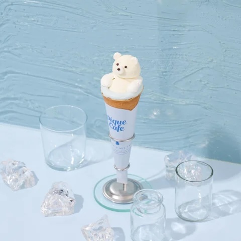 gelato pique cafe「夏限定の新作スイーツ シロクマシリーズ」