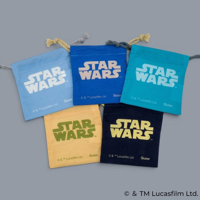 STAR WARS／ユニークアート ブラインド 巾着S(単品) 935円