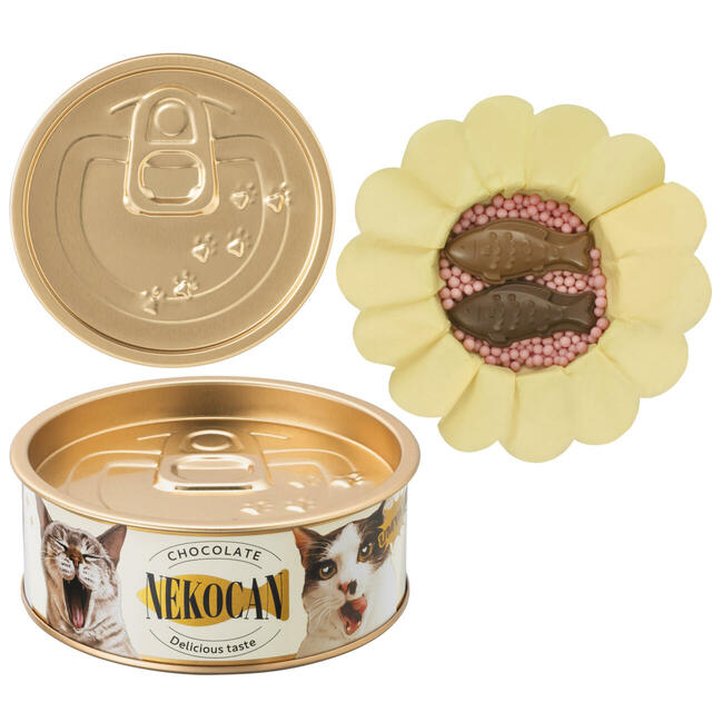 猫缶（チョコレート）　30g＋24g（2個） 918円（税込）
