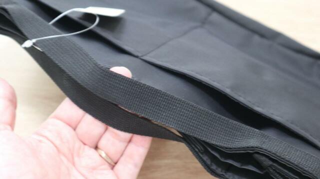 【無印良品 ナイロンバッグインバッグ】取り出しやすい取っ手付き。バッグの入れ替えもラクラクです♪