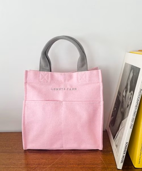 【ローリーズファームの秋冬物バッグ売れ筋ランキング 5位】「スクエアBASICトート」2,750円（税込）