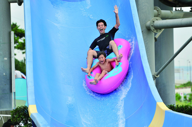 大磯ロングビーチ　スライダー