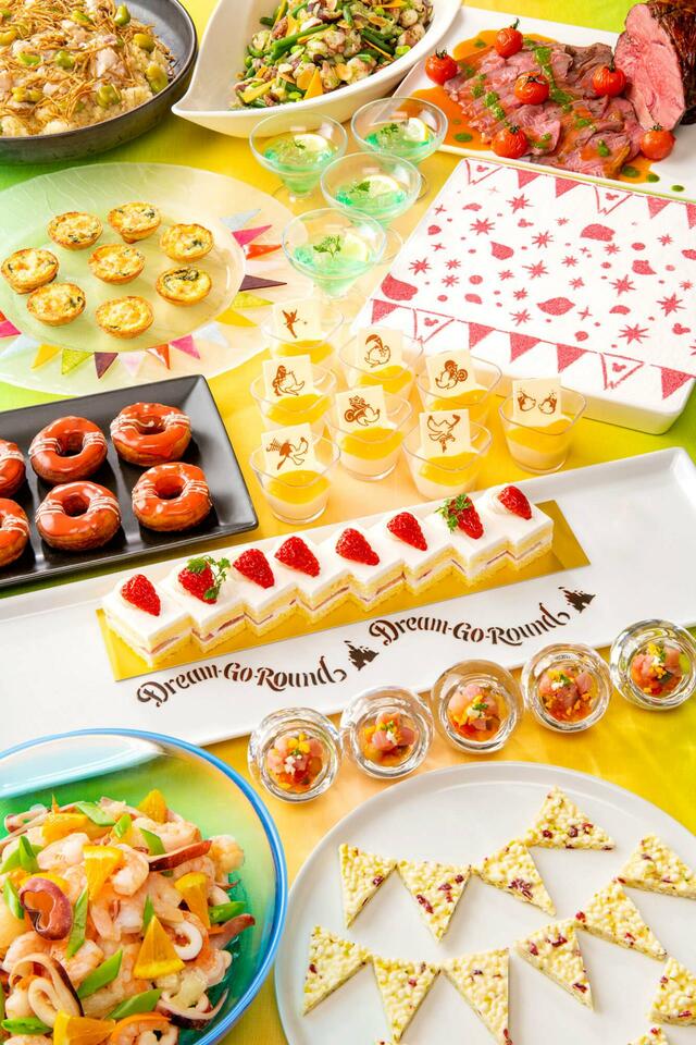 東京ディズニーリゾート40周年“ドリームゴーラウンド”ブッフェ|東京ディズニーシー・ホテルミラコス「オチェーアノ(地中海料理)」