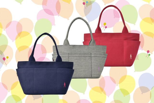 〈サシッコ〉ナナちゃんトートバッグ（縦20.5×横24×マチ13㎝）★計100本限り … 税込 各 7,150円