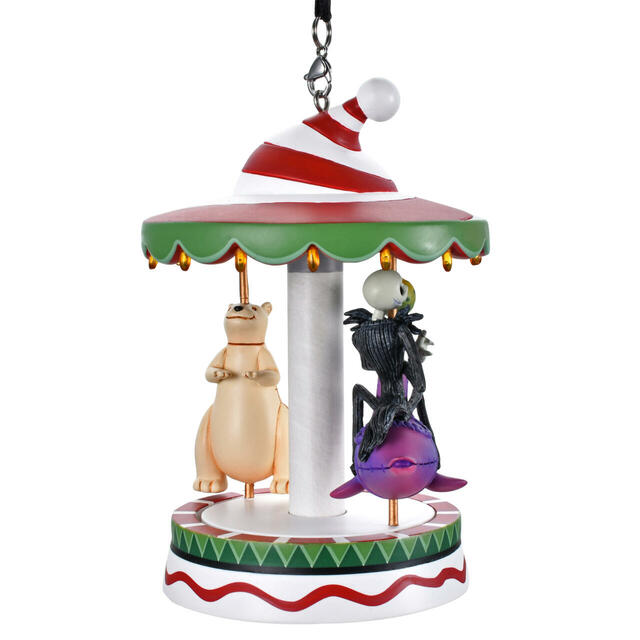 ジャック・スケリントン オーナメント カルーセル Tim Burton's The Nightmare Before Christmas Disney Christmas Ornament 2,800円 ※一部店舗限定