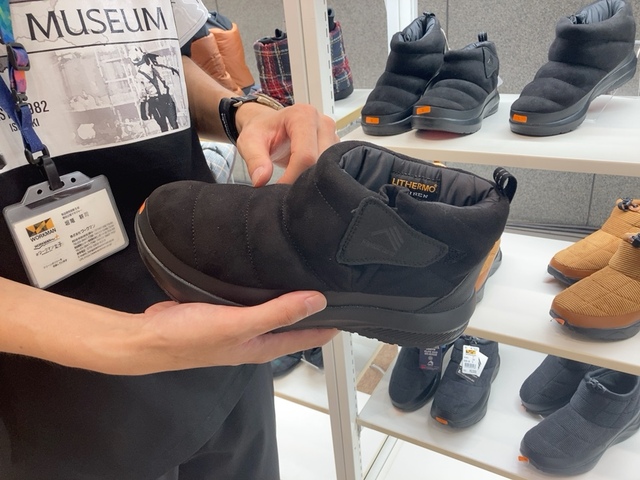 【ワークマン 防寒ブーツケベックショート】サイズ展開はS〜3Lです（オフホワイトのサイズは不明）