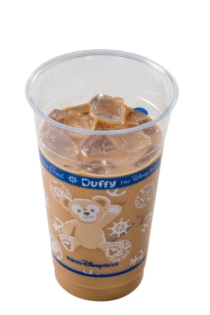 アイスキャラメルミルクティー、スーベニアドリンクボトル付き 1400円｜ケープコッド・コンフェクション｜東京ディズニーシー「ダッフィー＆フレンズのスプリング・イン・ブルーム」スペシャルメニュー