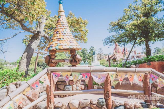 ドリームガーランドをモチーフとしたデコレーション｜東京ディズニーランド