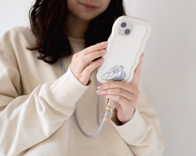【リラックマ】「スマートフォンストラップ」シンプルで使いやすい！
