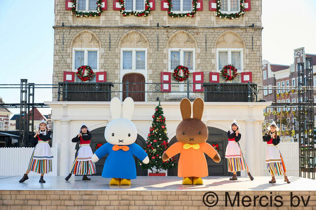 ミッフィーとメラニーのクリスマスグリーティングタイム