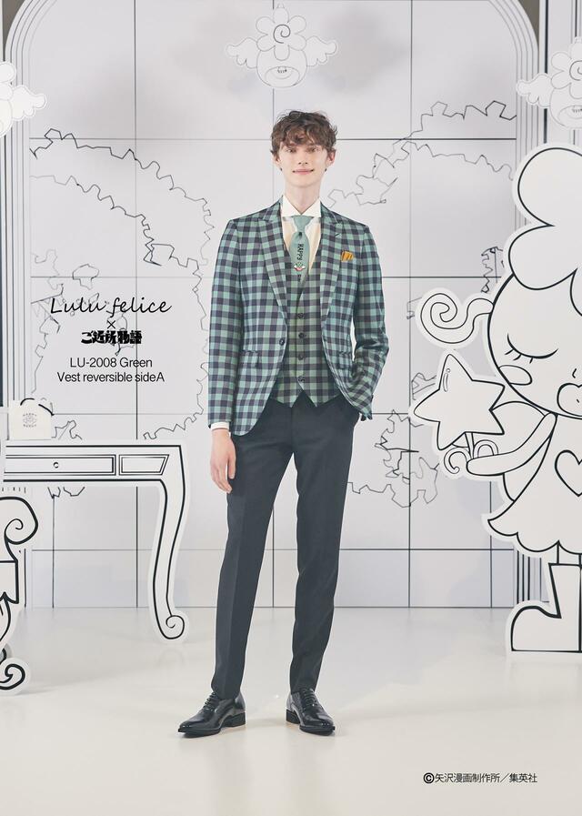 「Lulu felice×ご近所物語」新作ウェディングドレス　LU-2008_Green