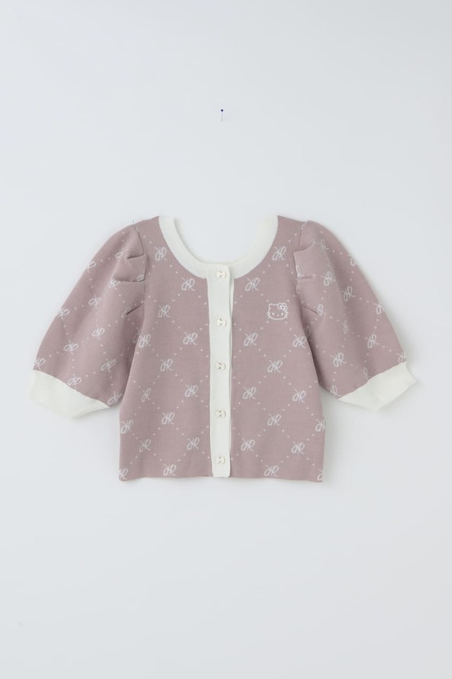 【SHIBUYA109×HELLO KITTY SPECIAL COLLABORATION】rienda（5階） HELLO KITTY×rienda カーディガン 全2種 各¥7,920