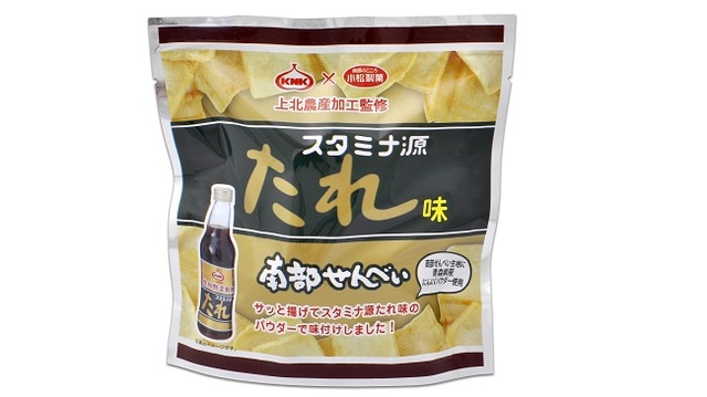 小松製菓　南部せんべい　源たれ味