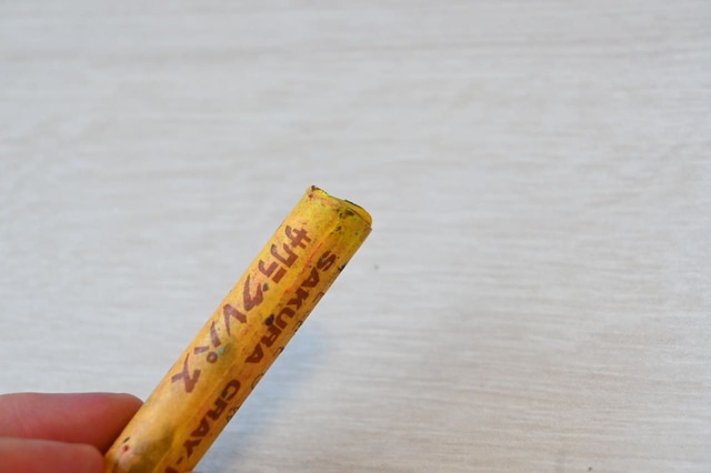 【クレパスのお手入れ方法】巻紙が迫っているクレパスのお手入れは…