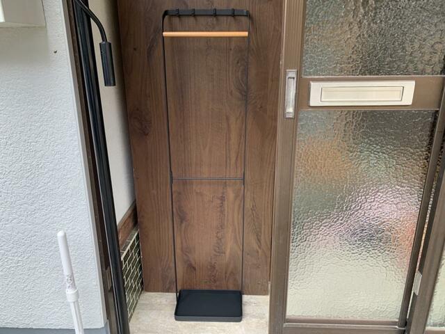 【山崎実業 引っかけアンブレラスタンド】ものの数分で完成！