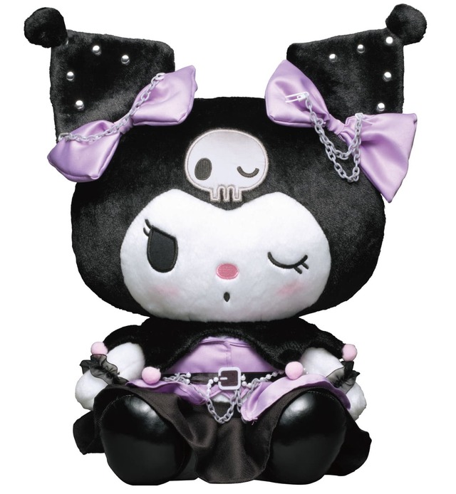 【Happyくじ「Sanrio characters PUNKS PartyHalloween2026〜」】LAST賞：BIG! クロミ ぬいぐるみ／全⾼40cm