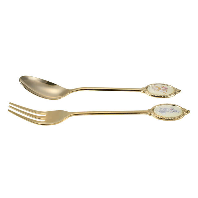 ミス・バニー＆とんすけ スプーン・フォーク セット DISNEY SPRING ROMANCE 2,900円