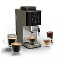 スチームノズルを使えば、カフェラテやカプチーノなど、多彩なカフェメニューもOK【全自動コーヒーマシン「COFFEE CRUSH」】