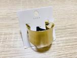 【3COINS メタルカフポニー】シンプルで合わせやすい