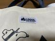 【リンネル2023年5月号　SNOOPY/LOGOS[スヌーピー／ロゴス]便利サイズの保冷巾着＆トートバッグ】LOGOSのタグ付き