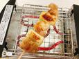 【NEWやきとり屋台　焼肉用網付きセット】こんがりとした焼き色が食欲をそそります！