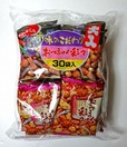 【No.1】【でん六 大入 味のこだわり おつまみ彩々 30袋（710g）998円】食べ切りサイズの豆菓子2種類が計30袋も！