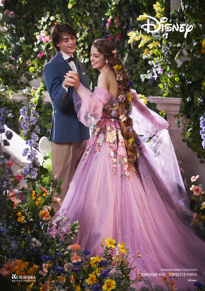 大人ロマンティック♪「ディズニーデザインのウェディングドレス」が